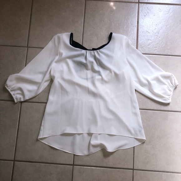 I.N. San Francisco Tops - I.N. San Francisco Bow Blouse